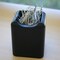 Dacasso Classic Black Leather Paper Clip Holder AG-1089 - alternate 4